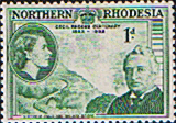 Northern Rhodesia 1953 Rhodes Centenary SG 55 Fine Mint