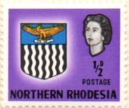 Northern Rhodesia 1963 Coat of Arms SG 75 Fine Mint