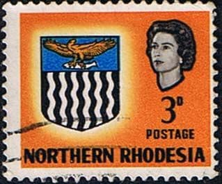 Northern Rhodesia 1963 Coat of Arms SG 78 Fine Used