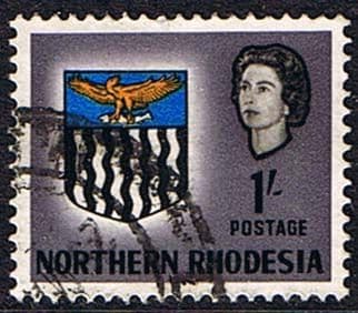 Northern Rhodesia 1963 Coat of Arms SG 82 Fine Used