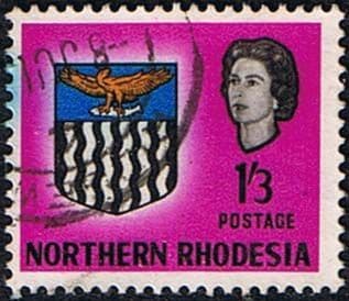 Northern Rhodesia 1963 Coat of Arms SG 83 Fine Used