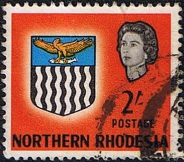 Northern Rhodesia 1963 Coat of Arms SG 84 Fine Used