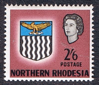Northern Rhodesia 1963 Coat of Arms SG 85 Fine Mint