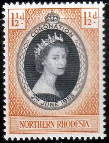 Northern Rhodesia Queen Elizabeth II 1953 Coronation Fine Mint