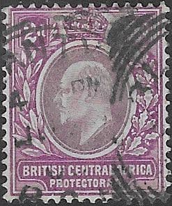 Nyasaland 1903 King Edward VII SG 60 Fine Used