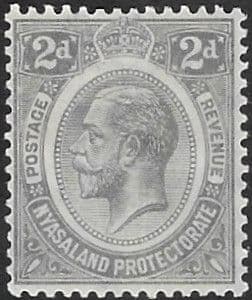 Nyasaland 1921 King George V SG 103 Fine Mint