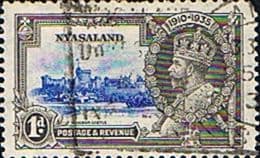 Nyasaland 1935 King George V Silver Jubilee SG 123 Fine Used