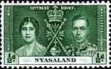 Nyasaland 1937 Coronation SG 127 Fine Mint