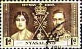 Nyasaland 1937 Coronation SG 128 Fine Used