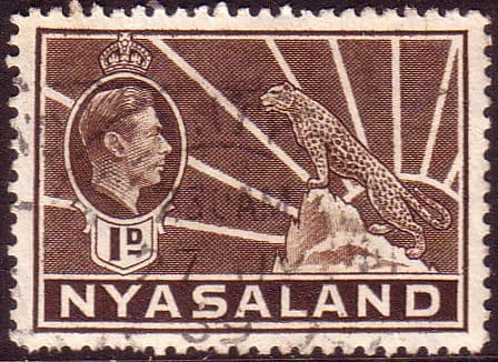 Nyasaland 1938 SG 131 Leopard Symbol of the Protectorate Fine Used