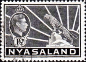 Nyasaland 1938 SG 132a Leopard Symbol of the Protectorate Fine Used