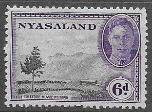 Nyasaland 1945 SG 150 Tea Estate Fine Mint
