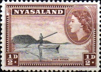 Nyasaland 1953 SG 173 Lake Nyasa Fine Mint