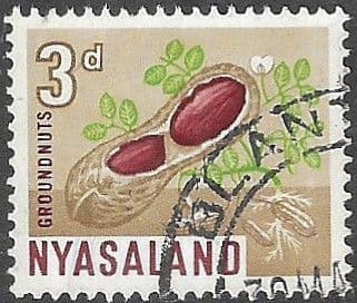 Nyasaland 1964 SG 202 Groundnuts Fine Used