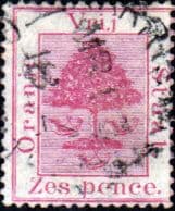 Orange Free State 1868 SG 5 Orange Tree Fine Used