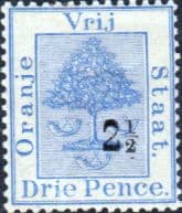 Orange Free State 1897 SG 83 Orange Tree Surcharged Fine Mint