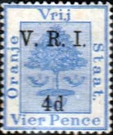Orange Free State 1900 SG 107 Orange Tree V R I Overprint Fine Mint