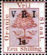 Orange Free State 1900 SG 121 Orange Tree V R I Overprint Fine Mint