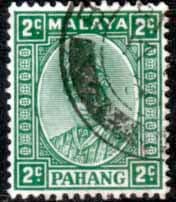 Pahang 1935 Sultan Sir Abu Bakar SG 30 Fine Used