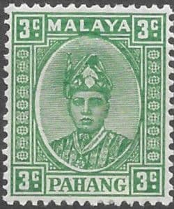 Pahang 1935 Sultan Sir Abu Bakar SG 31 Fine Mint