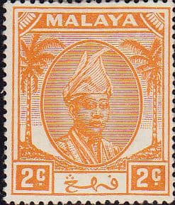 Pahang 1950 Sultan Sir Abu Bakar SG 54 Fine Mint