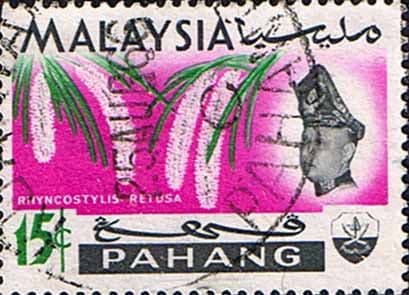 Pahang 1965 SG 92 Flowers Orchids Fine Used