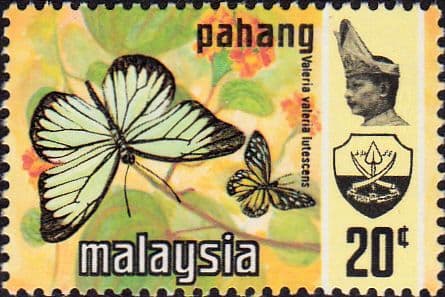 Pahang 1971 Butterflies SG 102 Fine Mint