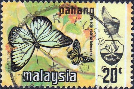 Pahang 1971 Butterflies SG 102 Fine Used