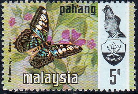 Pahang 1971 Butterflies SG 98 Fine Mint