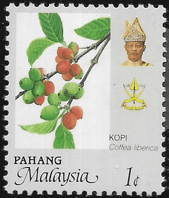 Pahang 1986 Agricultural Products of Malaysia SG 125 Fine Mint
