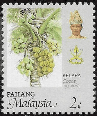 Pahang 1986 Agricultural Products of Malaysia SG 126 Fine Mint