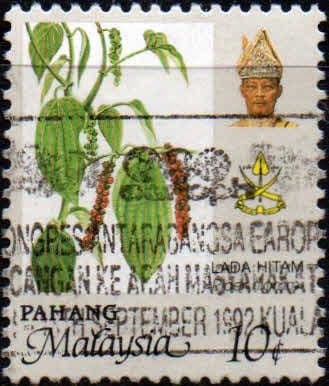 Pahang 1986 Black Pepper SG 128 Fine Used