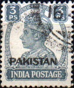 Pakistan 1947 SG 1 India Overprints Fine Used