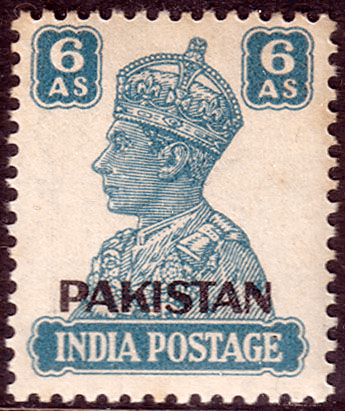 Pakistan 1947 SG 10 India Overprints Fine Mint