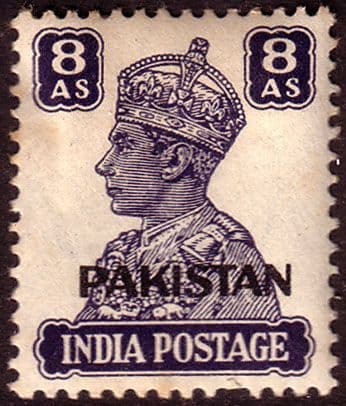 Pakistan 1947 SG 11 India Overprints Fine Mint