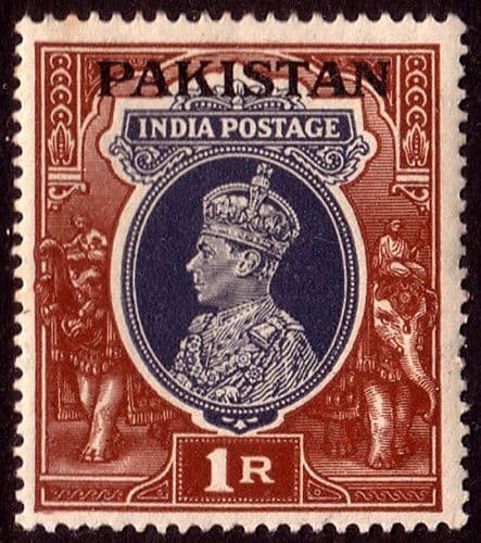 Pakistan 1947 SG 14 India Overprints Fine Mint