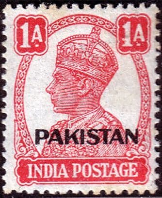Pakistan 1947 SG 4 India Overprints Fine Mint