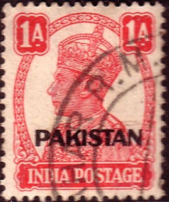 Pakistan 1947 SG 4 India Overprints Fine Used