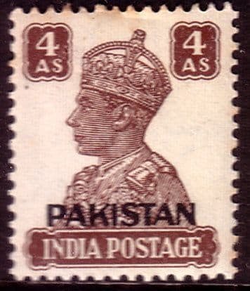 Pakistan 1947 SG 9 India Overprints Fine Mint