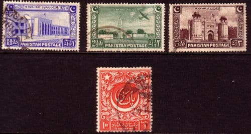 Pakistan 1948 Independence Set Fine Used