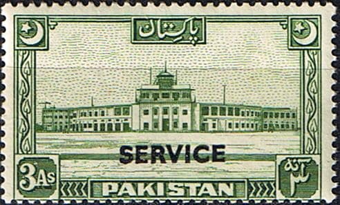 Pakistan 1948 Official SERVICE SG O30 Fine Mint