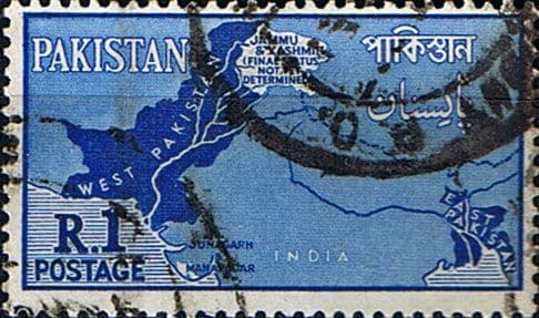 Pakistan 1960 Map SG 111 Fine Used