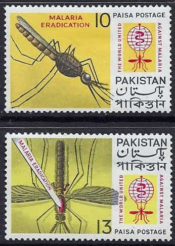Pakistan 1962 Malaria Eradication Set Fine Mint