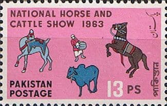 Pakistan 1963 National Horse and Cattle Show SG 183 Fine Mint