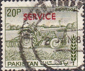 Pakistan 1979 Official SERVICE SG O113 Fine Used