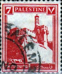 Palestine 1927 SG 95 British Mandate to League of Nations Fine Used