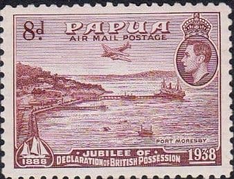 Papua 1938 Air British Possession SG 161 Fine Mint