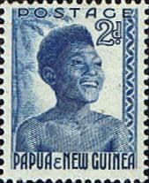 Papua New Guinea 1952 SG 3 Native Youth Fine Mint