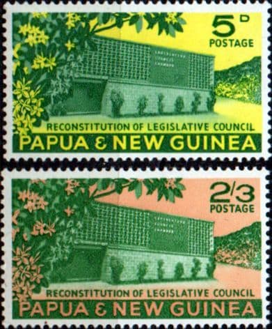 Papua New Guinea 1961 Council Chamber Set Fine Mint