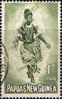 Papua New Guinea 1961 Dancers SG 30 Fine Used